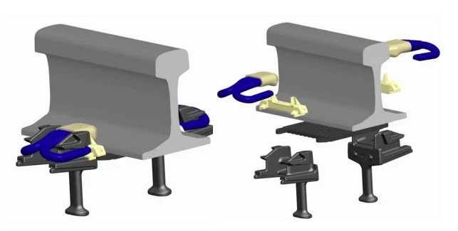 Rail Fastening System Of Railway factory