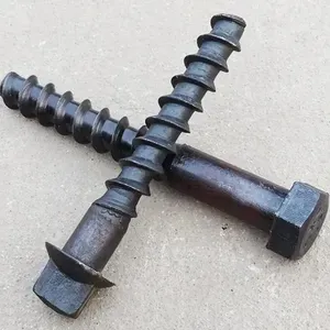 Railway Fasteners Rail Screw Spike